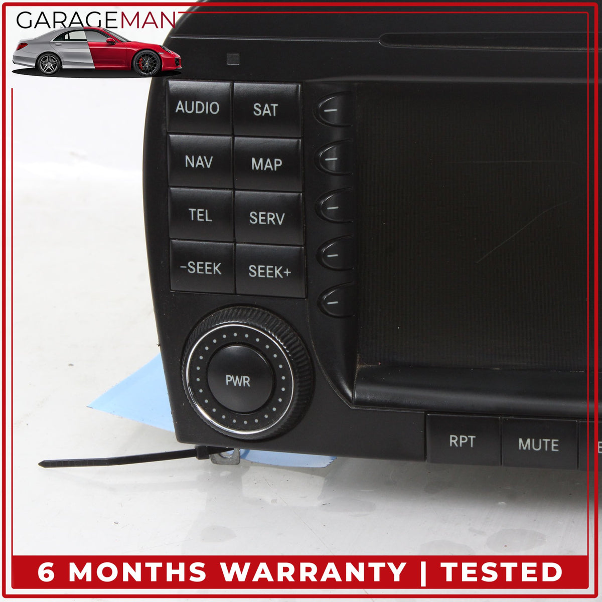 2005-2008 Mercedes R230 SL500 Command Head Unit Navigation Radio 2308205489 OEM