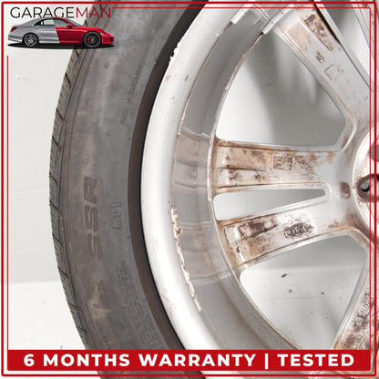 2014-2017 Mercedes W222 S550e S600 Rear Wheel Rim w/ Tire 9.5JX19H2 ET43.5 OEM