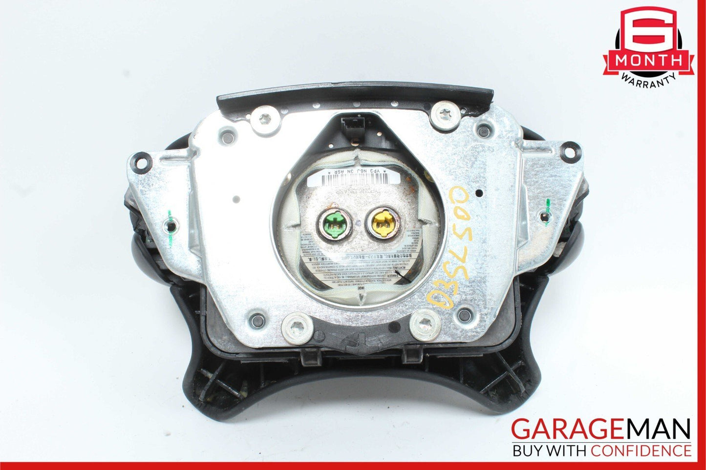 03-12 Mercedes R230 SL500 E350 CLK320 Steering Wheel Airbag Air Bag Black OEM