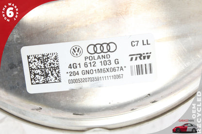 2012-2018 Audi A7 A6 Power Brake Booster Master Cylinder w/ Reservoir 4G1612103G