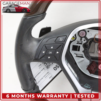 2013-2015 Mercedes W218 CLS550 E350 E63 AMG Steering Wheel 2184604418 OEM