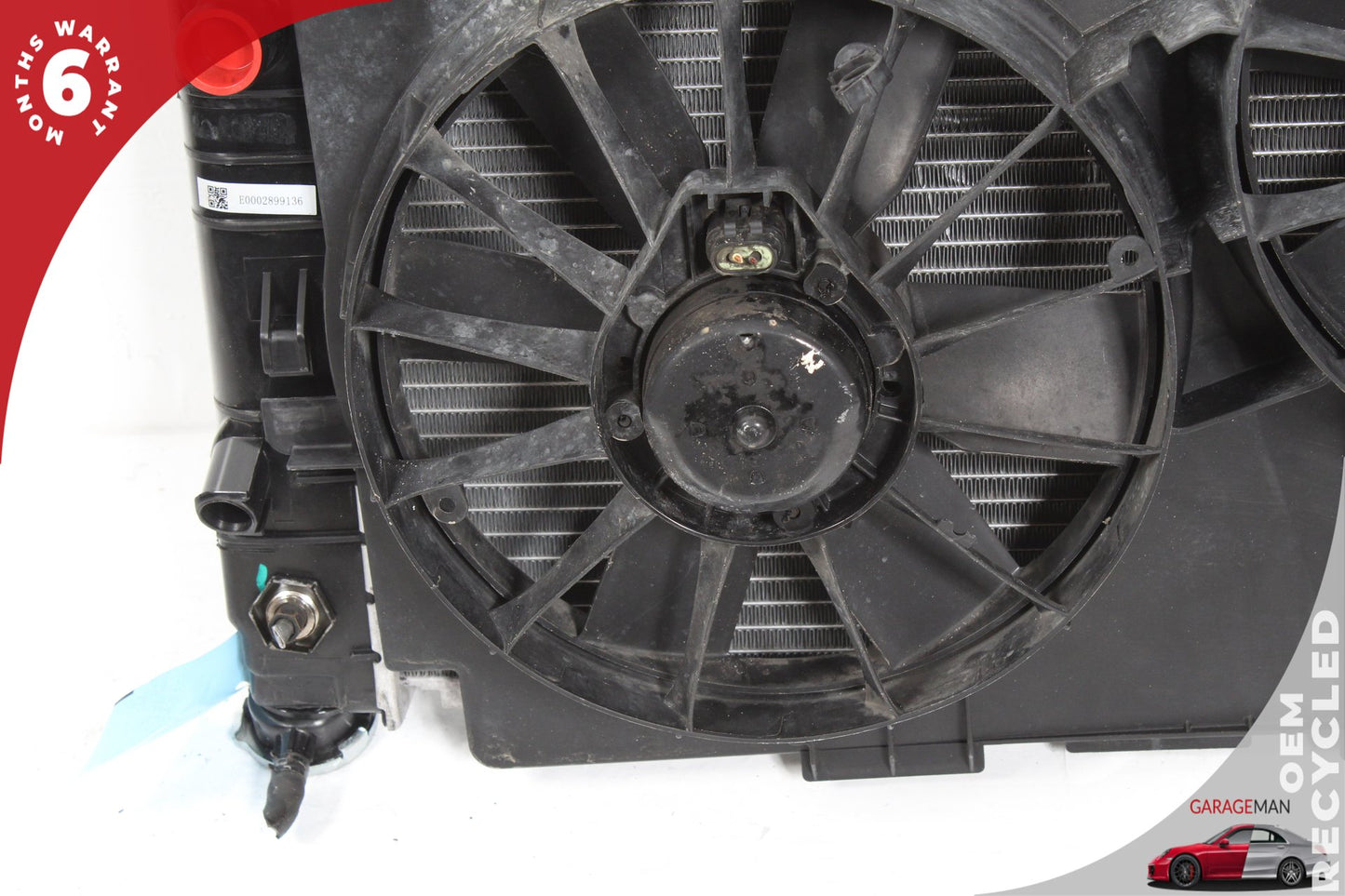 1998-2002 Pontiac Firebird Engine Radiator Cooling Fan Motor Assembly OEM