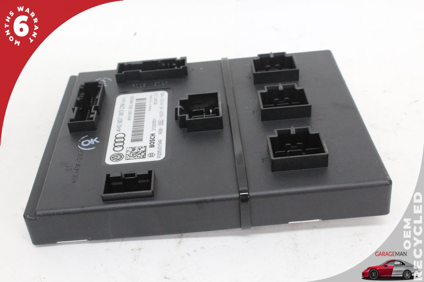 16-17 Audi A6 C7 Sedan On Board Supply Body Control Module 4H0907063DM Genuine