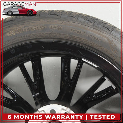 2023-2025 BMW 330i 330e Front or Rear Wheel Rim w/ Tire Black 7.5JX18H2ET25 OEM