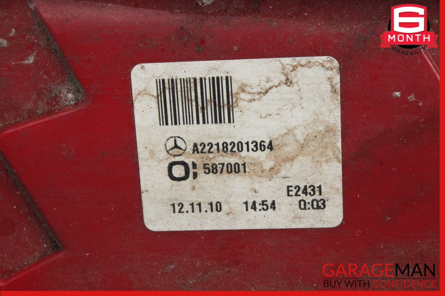 2010-2013 Mercedes-Benz S400 W221 Left Side Taillight Tail Light Lamp OEM