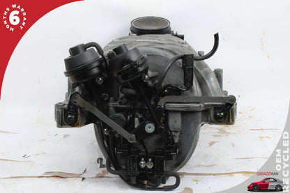 2007-2012 Mercedes W221 S550 Engine Intake Manifold w/ Mass Air Flow Sensor OEM