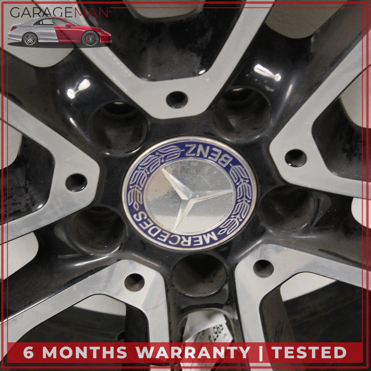 2015-2017 Mercedes X156 GLA250 Front or Rear Side Wheel Rim 8JX19H2 ET43.5 OEM