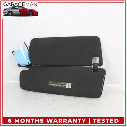 2007-2015 Audi Q7 4L SUV Front Left and Right Side Sun Visor Black 4L0857552 OEM