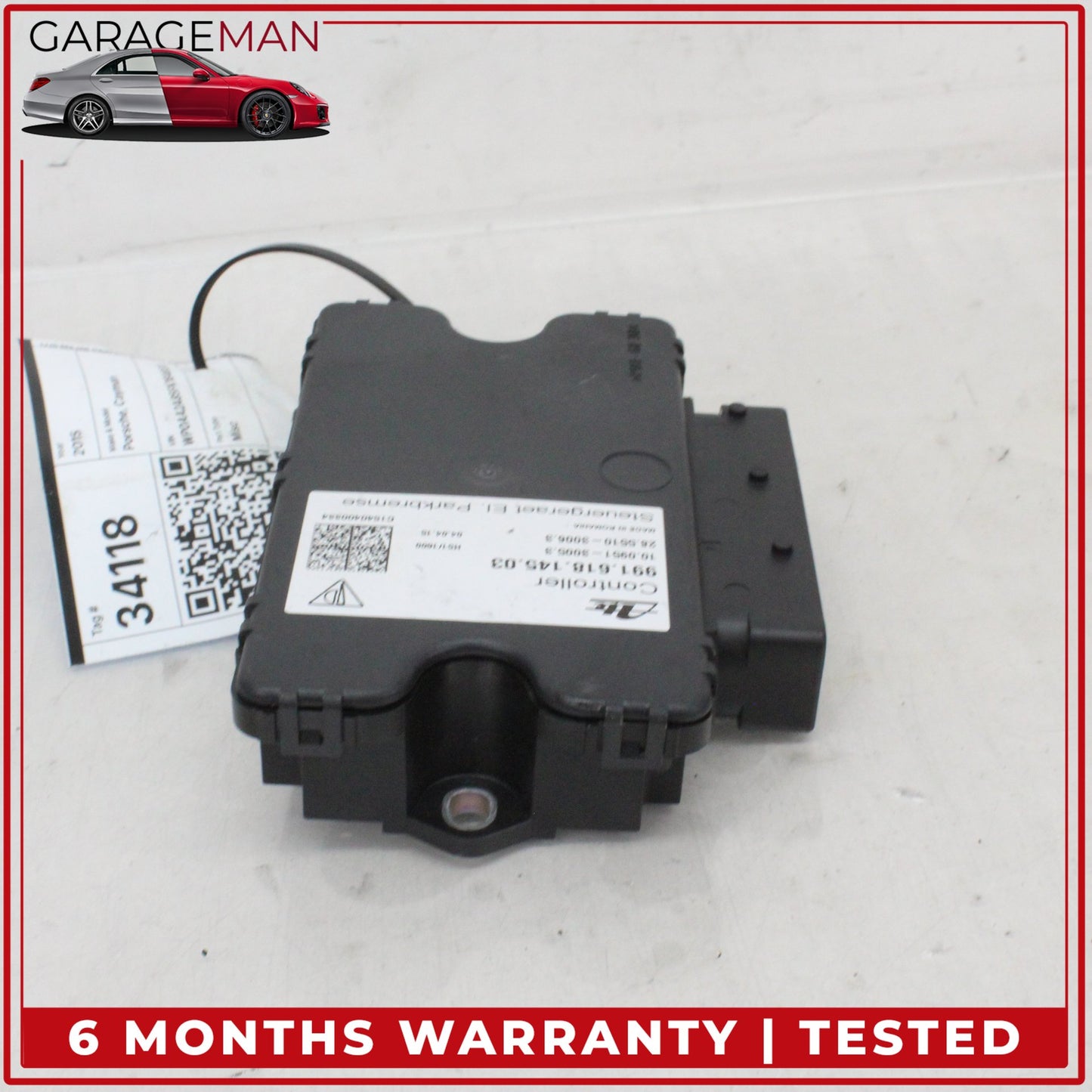 2012-2019 Porsche Cayman 981 Parking Brake Control Module 99161814503 OEM
