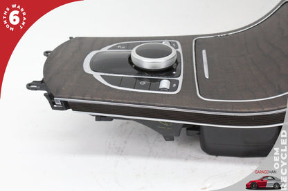 15-18 Mercedes-Benz C350e W205 Sedan Center Console Trim Bezel Assembly 2056807510