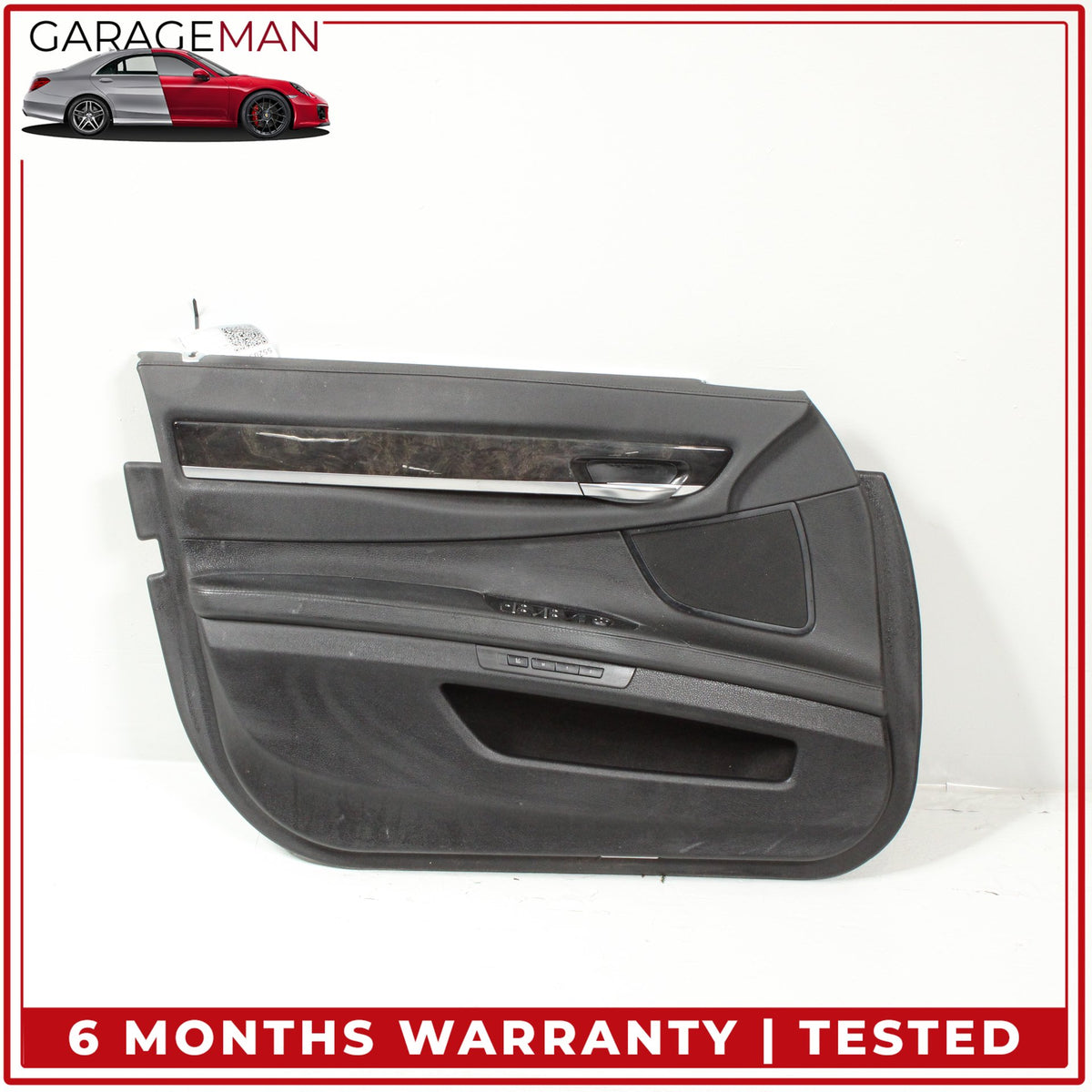 2009-2015 BMW 740i 750i 760Li Front Left Driver Side Door Trim Cover Panel OEM