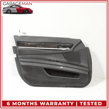2009-2015 BMW 740i 750i 760Li Front Left Driver Side Door Trim Cover Panel OEM