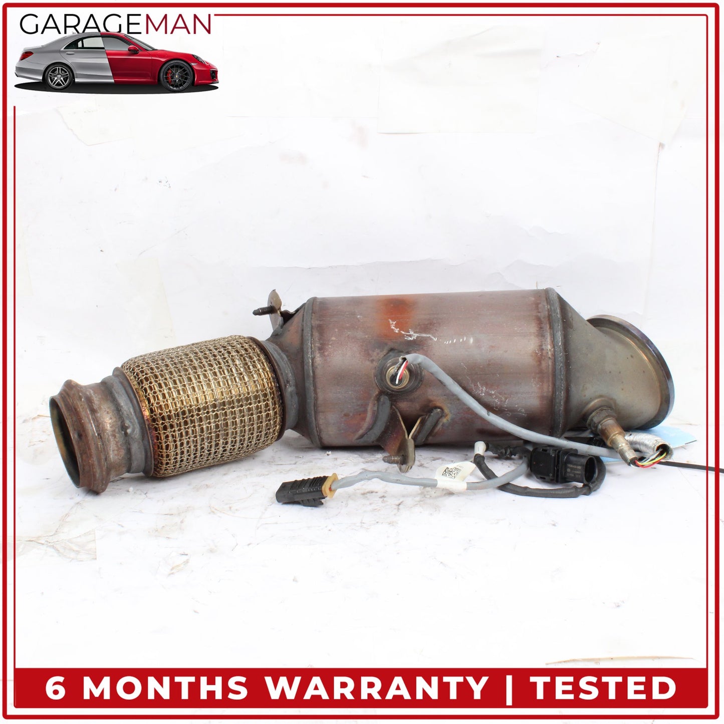 2019-2024 BMW 330i 430i 530i Catalytic Converter Down Pipe 8689402 OEM