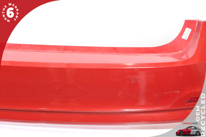 2012-2018 BMW 320i 328i F30 Rear Bumper Cover Panel Assembly Red 8056497 OEM