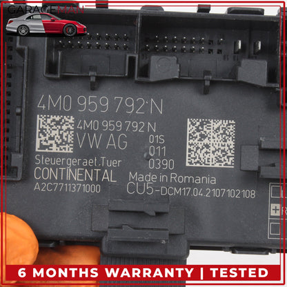 2017-2024 Audi A4 A5 Front Right Side Door Control Module Unit 4M0959792N OEM