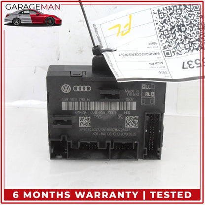 2012-2018 Audi A6 Front Left Driver Side Door Control Module Unit 4G8959793H OEM