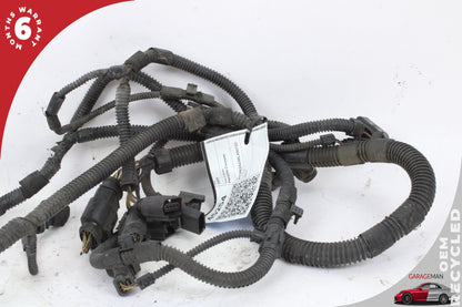 2011-2014 Porsche Cayenne 958 Front Bumper Wire Harness w/ 4 Parking Sensors OEM