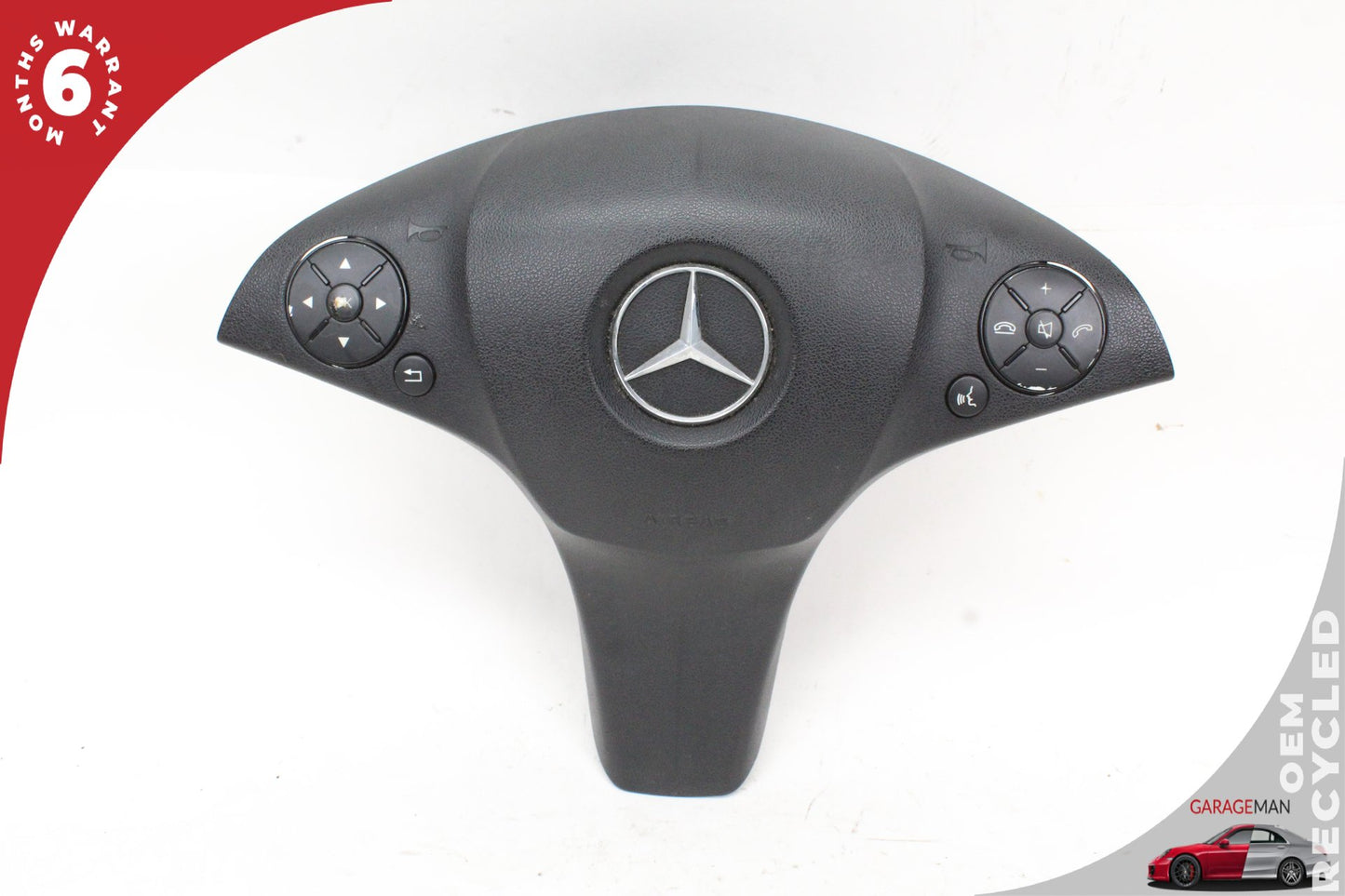 2008-2012 Mercedes W204 C300 Front Left Side Steering Wheel Airbag Air Bag OEM