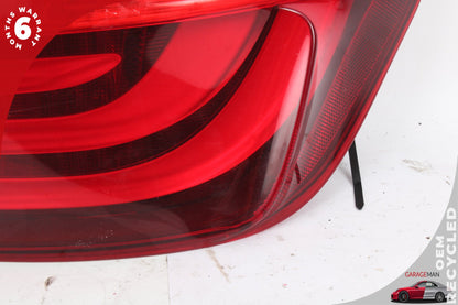 2011-2013 BMW F10 550i Rear Right Outer Taillight Tail Light Lamp 17346202 OEM