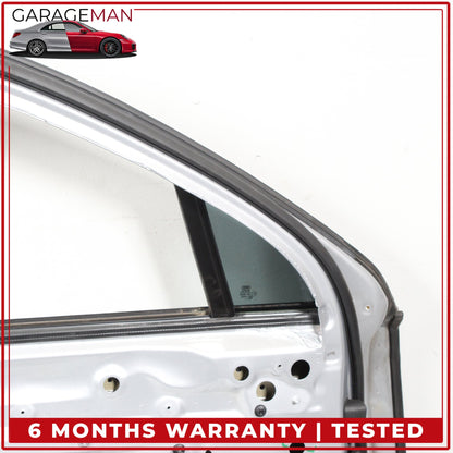 2017-2019 Audi Q7 Front Left Driver Side Door Shell Florett Silver Metallic OEM