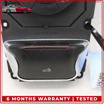 2003-2006 Mercedes-Benz SL500 R230 Center Console Convertible Top Control Switch 2308213751