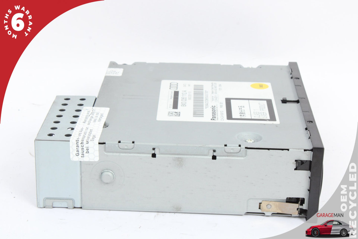 2012-2018 Audi A6 C7 Sedan CD DVD Disc Changer Player 8X0035110A OEM