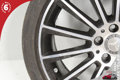 2015-2023 Mercedes W205 C300 Front Side Wheel Rim w/ Tire 7.5JX19H2 ET44 OEM