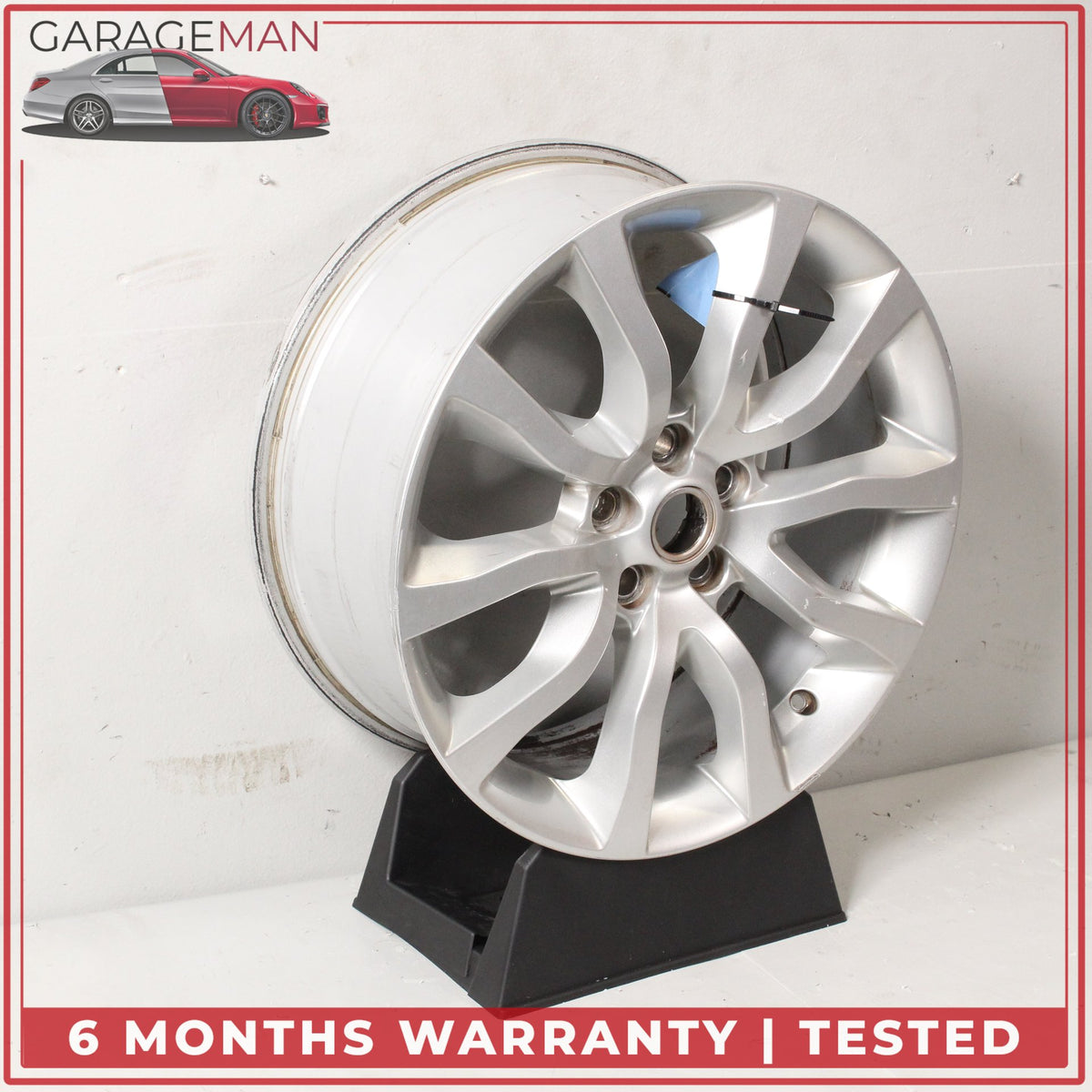 2014-2022 LR Range Rover Sport L494 8.5 x 20 20" Wheel Rim Silver DK621007DB OEM