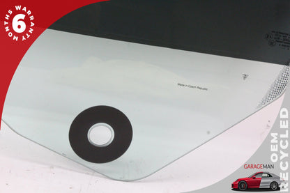 2014-2016 Porsche Cayman 981 Front Left Side Door Window Glass 43R00049 OEM