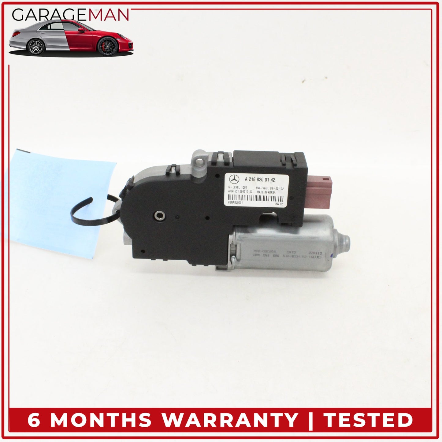 2012-2018 Mercedes W218 CLS550 E350 Sunroof Sun Roof Motor 2188200142 OEM