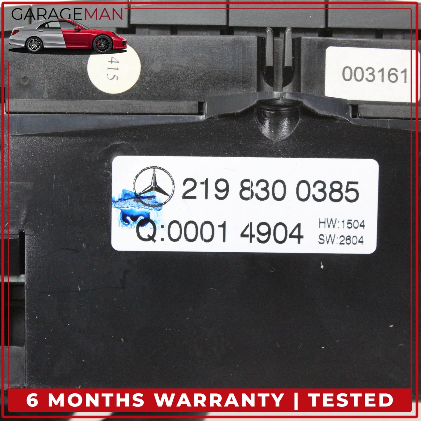2006-2011 Mercedes W219 CLS500 AC A/C Heater Climate Control Switch Panel OEM