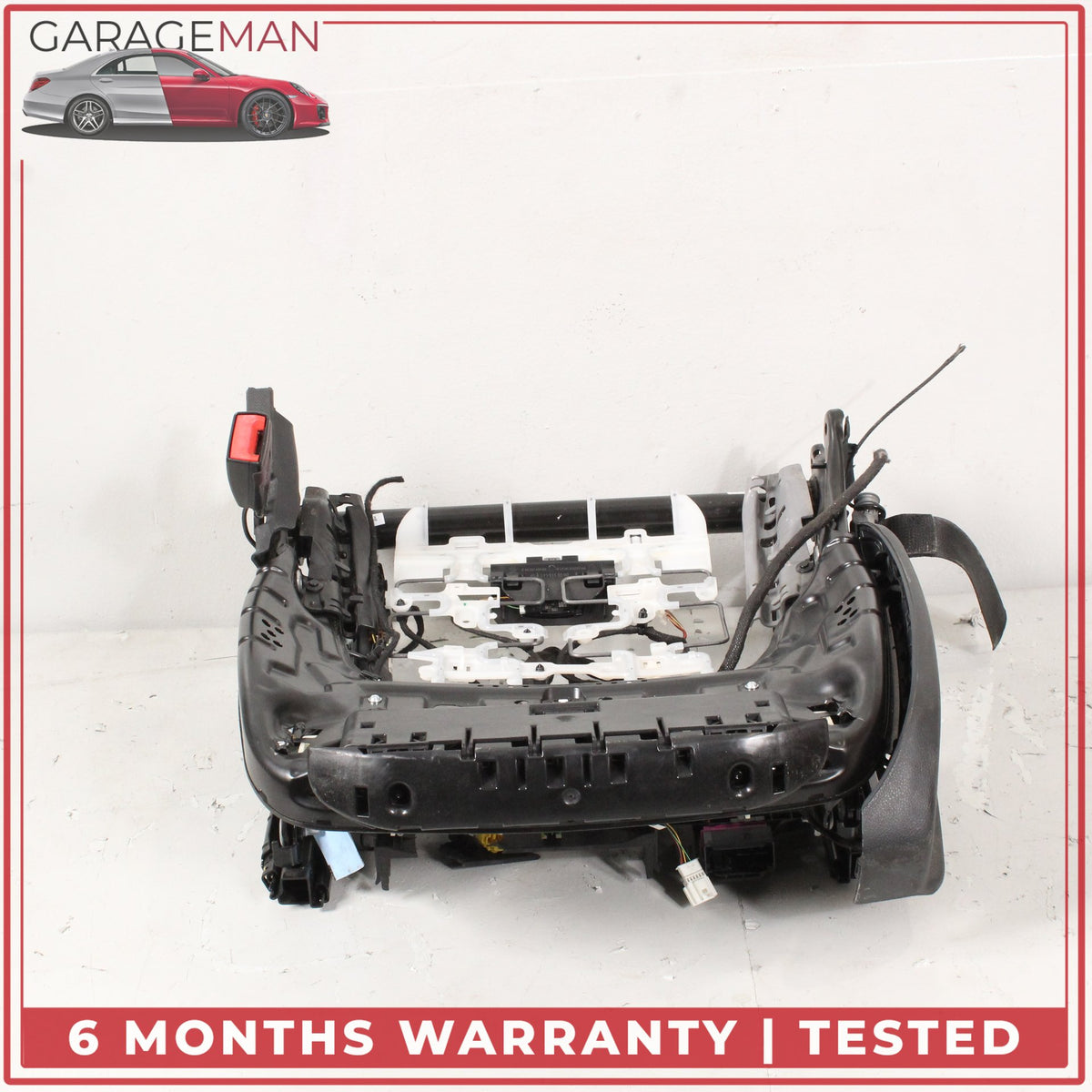 2015-2023 Mercedes W213 E300 Front Left Seat Track Frame Rail w/ Motors OEM