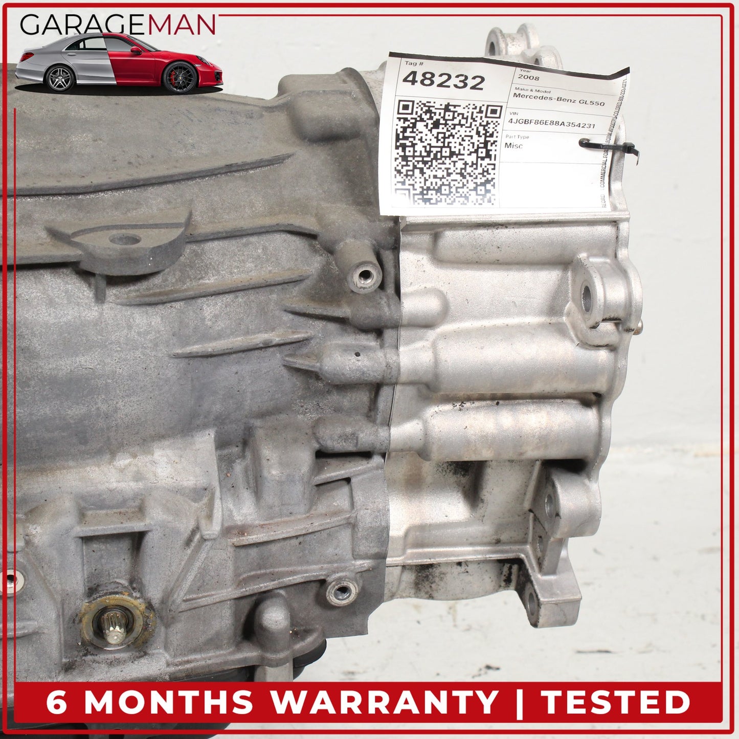 2007-2012 Mercedes-Benz GL550 X164 5.5L Automatic Transmission Assembly 722.904 OEM
