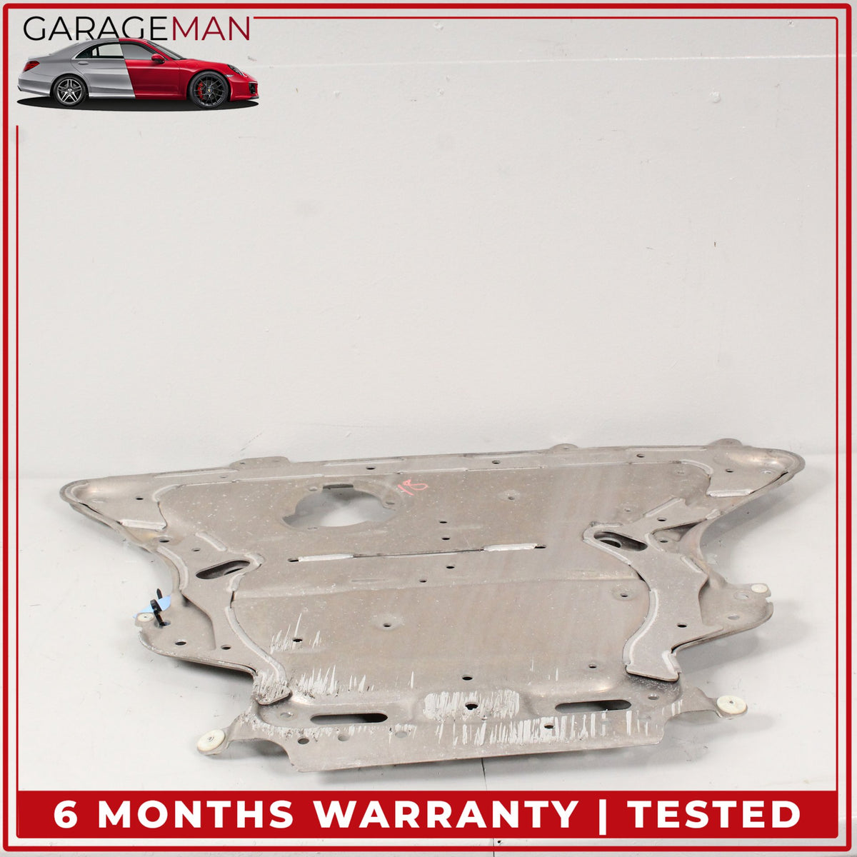 2018-2020 BMW 530e G30 Front Reinforcement Shield Stiffening Skid Plate OEM