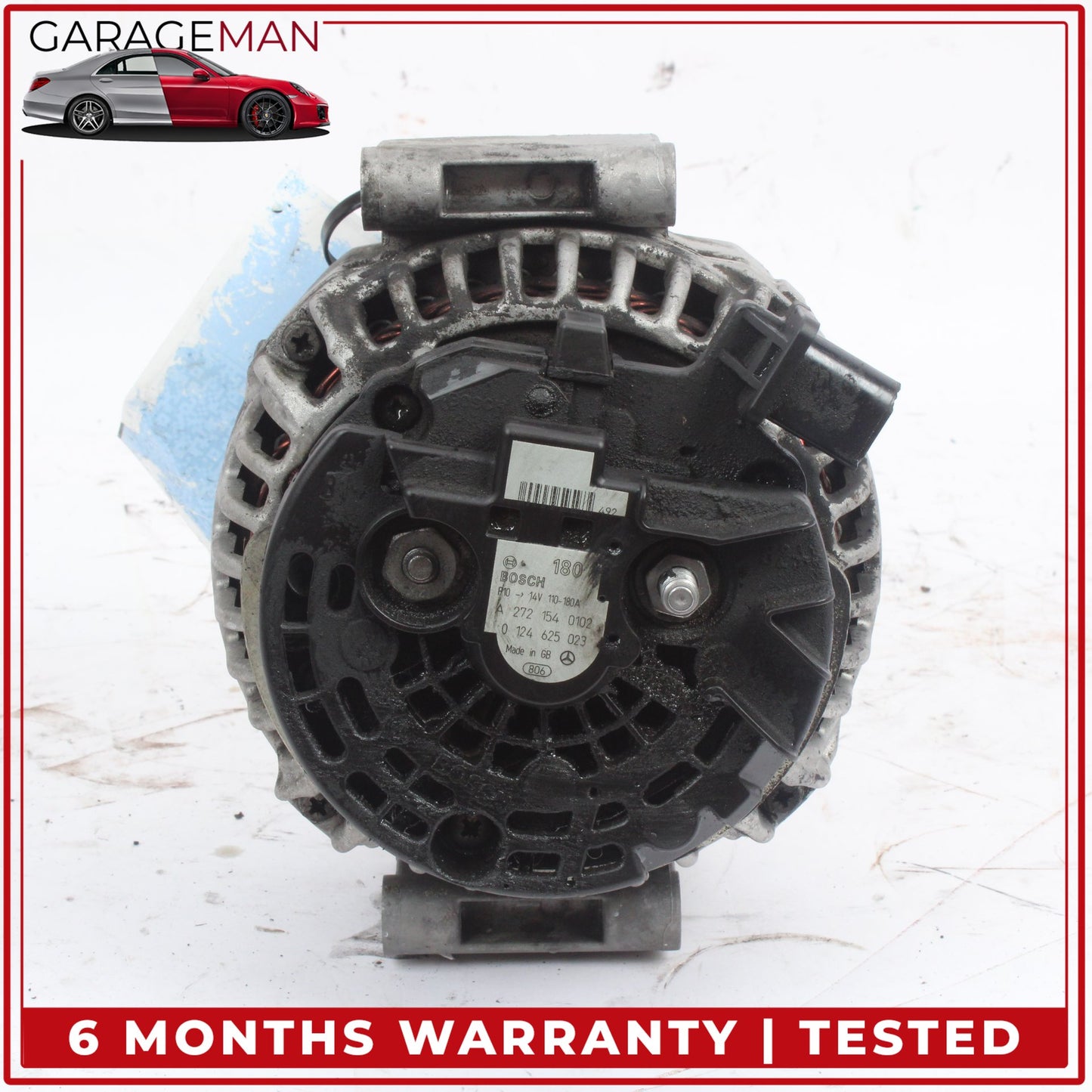 2006-2011 Mercedes-Benz E350 W211 Sedan Alternator Generator 2721540102 OEM