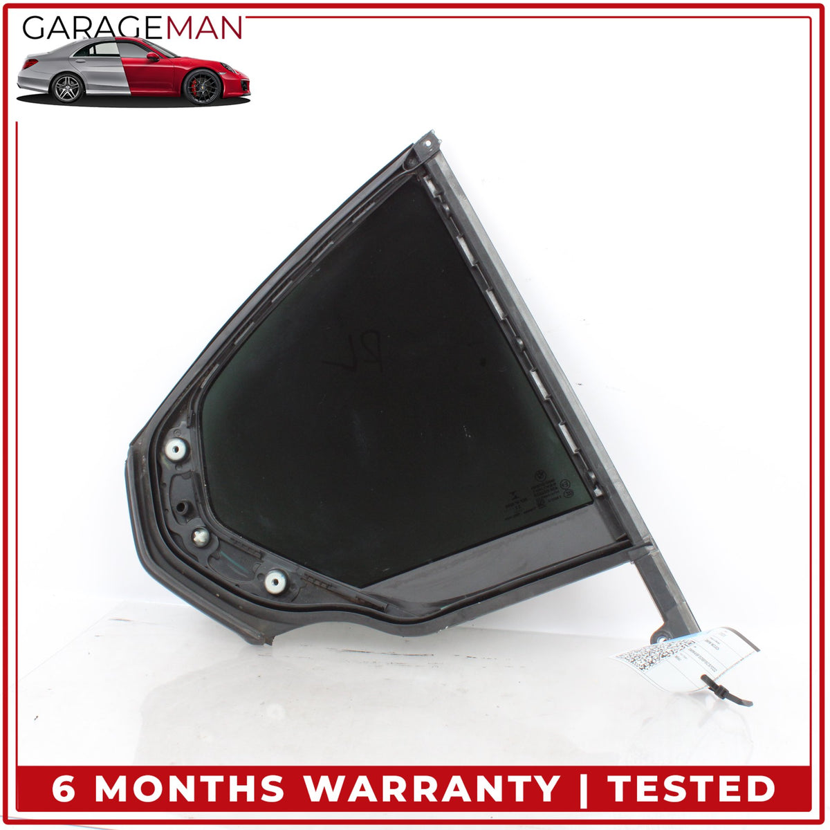 2023-2025 BMW M340i G20 Rear Left Quarter Window Glass 742508313 OEM