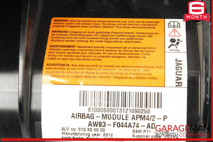 10-19 Jaguar XJ Front Right Passenger Dash SRS Airbag Air Bag OEM
