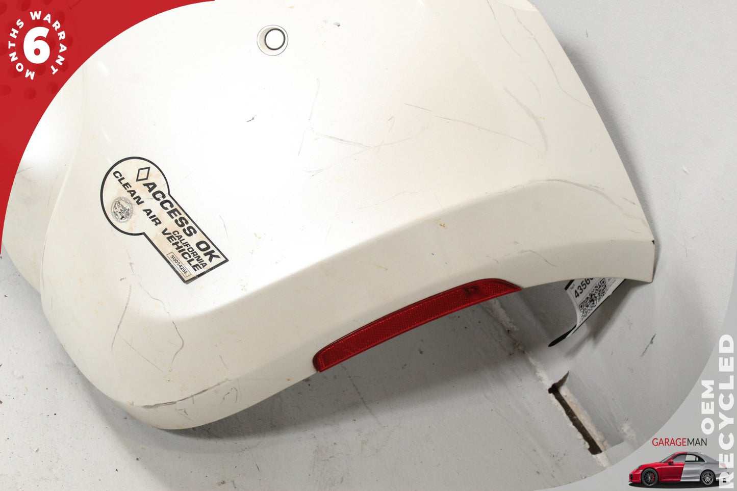 2013-2017 Fiat 500e Hatchback Rear Bumper Cover White 55110701 OEM