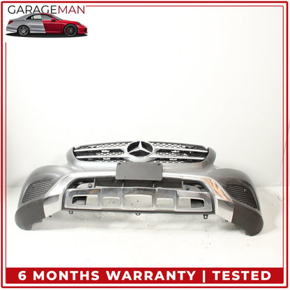 2016-2019 Mercedes X253 GLC300 Front Bumper Cover Assembly Gray Metallic OEM
