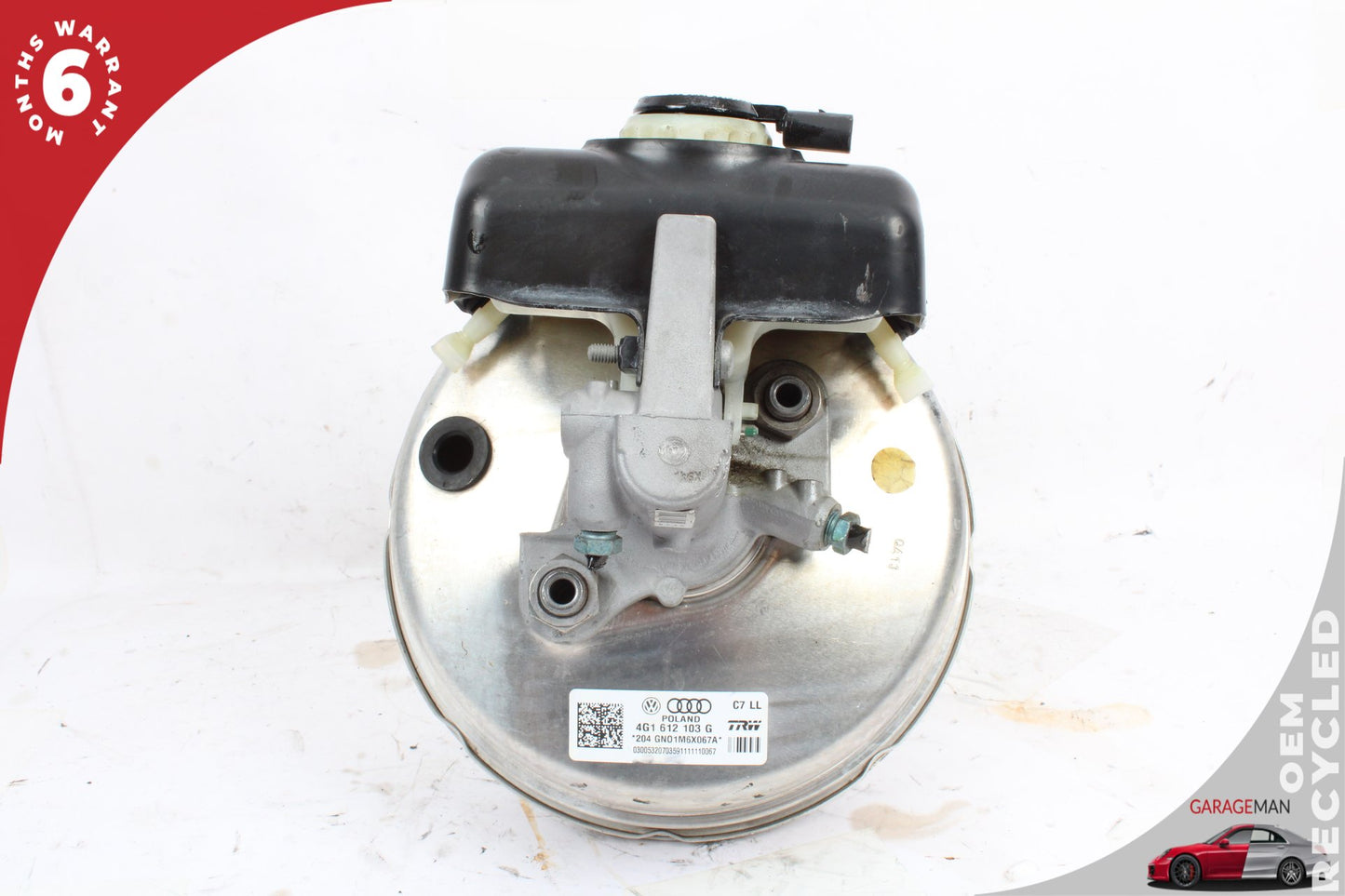 2012-2018 Audi A7 A6 Power Brake Booster Master Cylinder w/ Reservoir 4G1612103G
