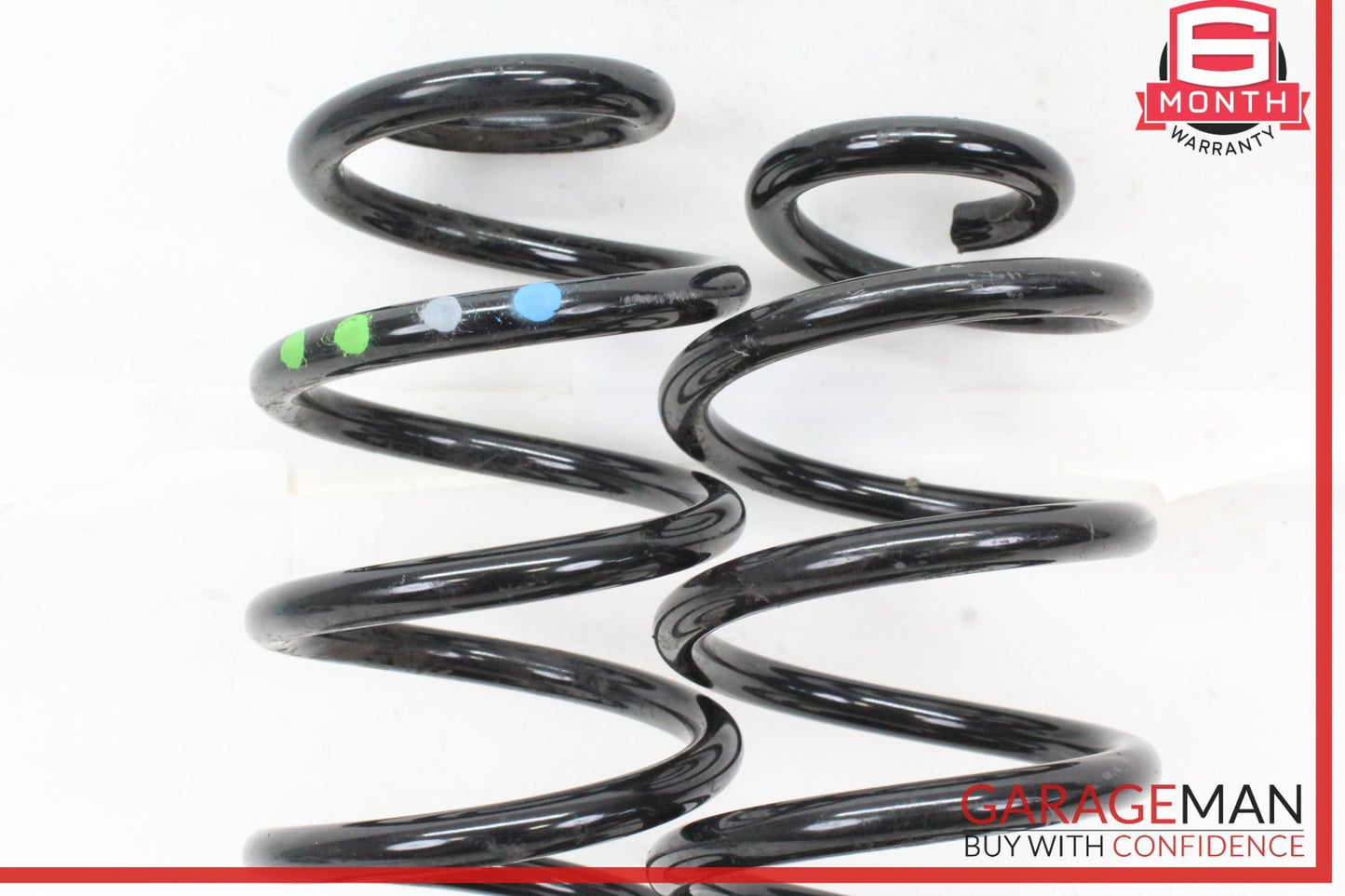 2012-2018 Audi RS5 8T Convertible Rear Left & Right Coil Spring 8K0511115 OEM