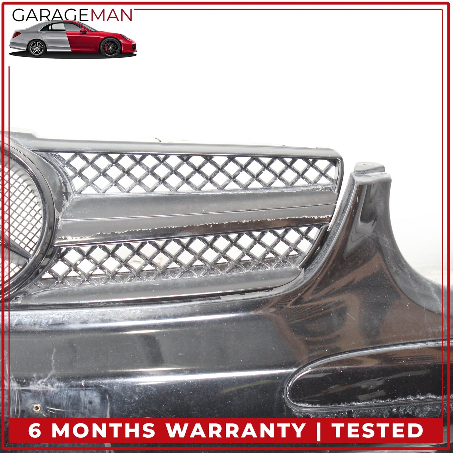 2003-2006 Mercedes R230 SL500 SL600 Front Bumper Cover Assembly Black OEM