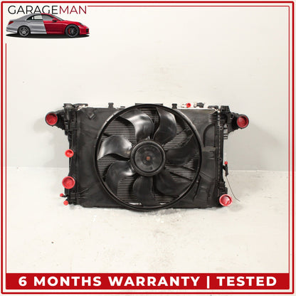 2012-2015 Mercedes W204 C250 Engine Cooling Radiator AC A/C Condenser Assy OEM