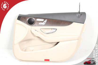 2015-2018 Mercedes W205 C350e C300 Front Right Side Interior Door Panel OEM