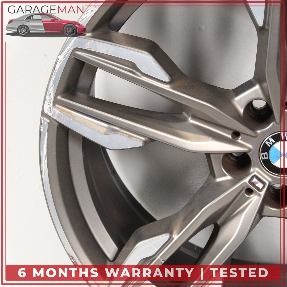 2018-2025 BMW X3 X4 G01 G02 Rear Side Wheel Rim 9.5JX21 H2 IS43 8053456 OEM