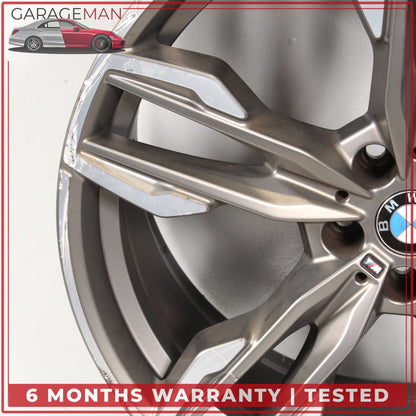 2018-2025 BMW X3 X4 G01 G02 Rear Side Wheel Rim 9.5JX21 H2 IS43 8053456 OEM