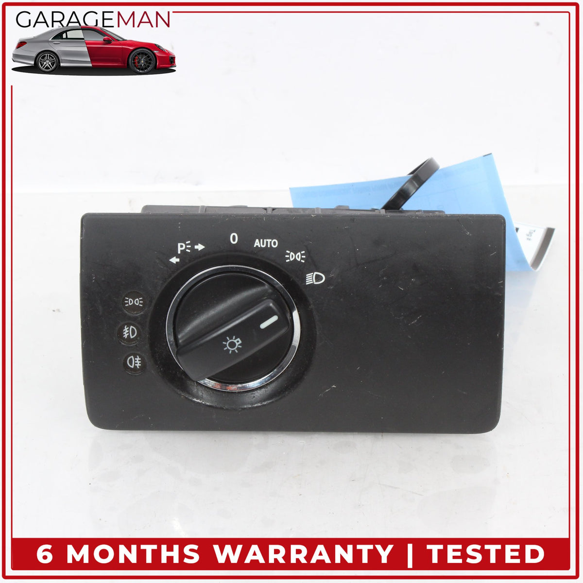 2006-2013 Mercedes W164 ML350 Front Left Headlight Control Switch 1645453004 OEM