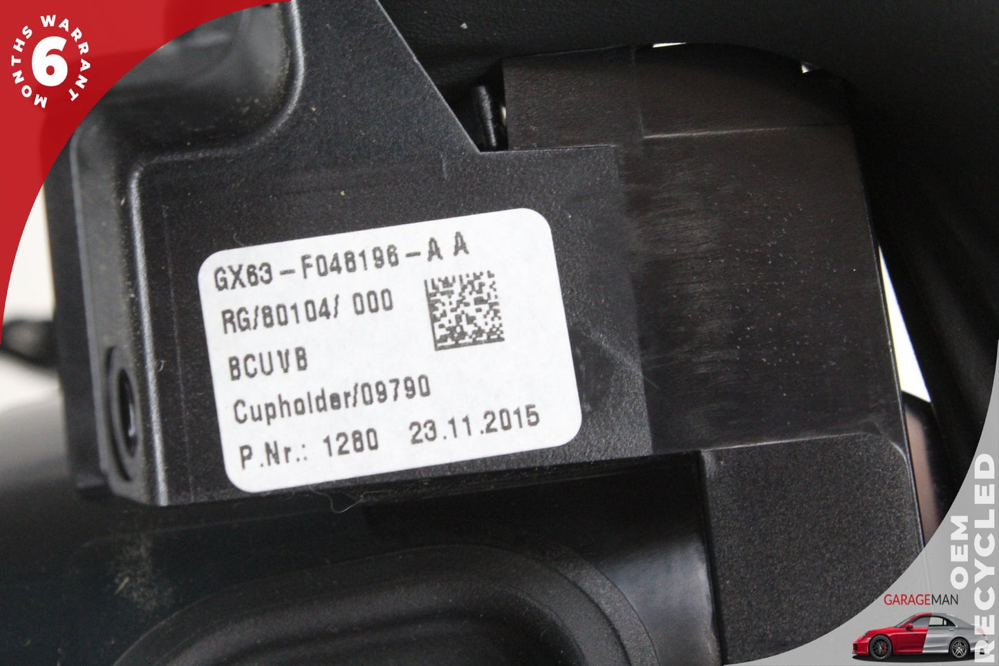 2016-2020 Jaguar XF X260 Front Center Console Dual Cup Holder GX63F048196AA OEM