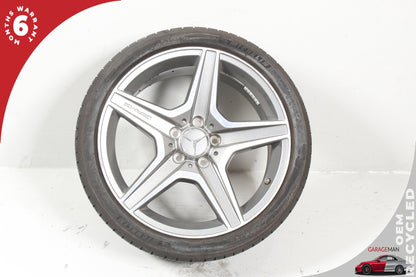 2009-2015 Mercedes W204 C300 Rear Wheel Rim w/ Tire 9JX18 H2 ET54 2044014002 OEM