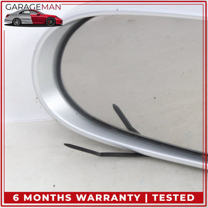 2005-2008 Mercedes R171 SLK280 Left Door Rear View Mirror Silver Metallic OEM